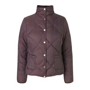 Day Birger set Mikkelsen Goose Down Quilted Puffer Coat Size Large Mauve
